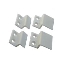 Пластиковые Z-образные Крепления (верх-низ) для Москитной Сетки Белые (Комплект 4 шт.)