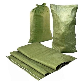 Мешок Полипропиленовый, Зеленый (55х95 см) фото в интернет-магазине "Панорама"
